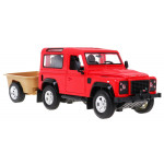 Autíčko Land Rover Defender R / C 1:14 RASTAR červené